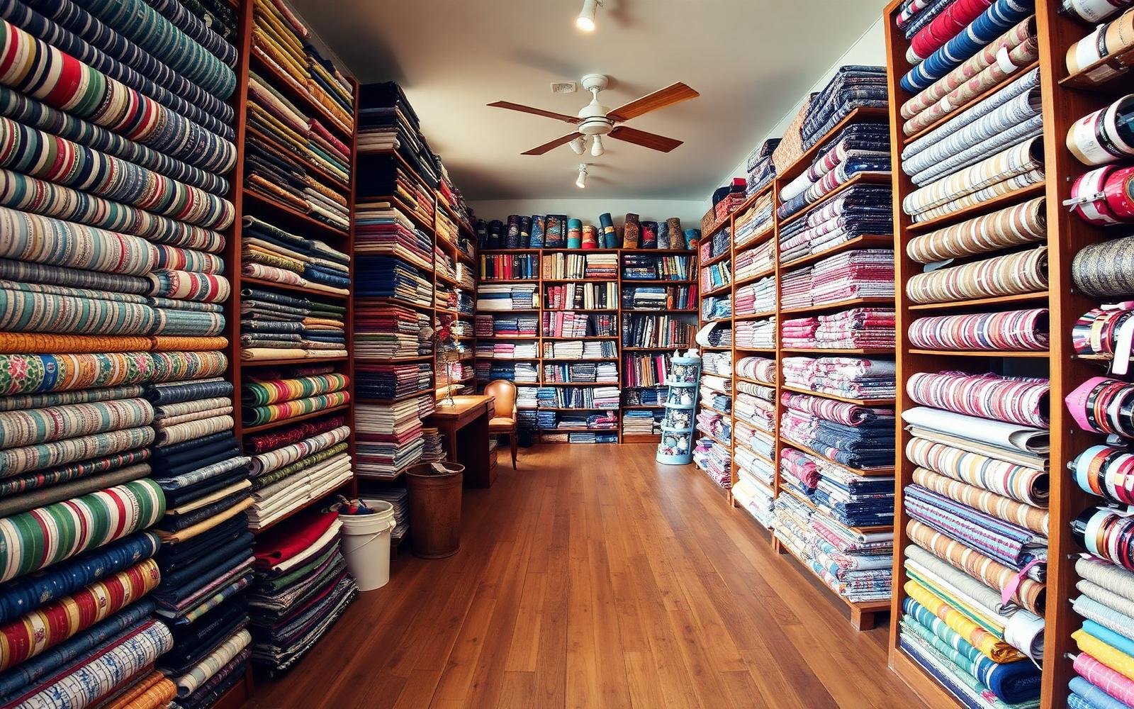 Interior of Deep Springs Discount Fabrics